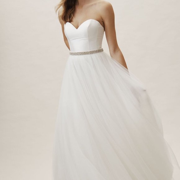 BHLDN Jenny Yoo Clarke Skirt Size 14 - Picture 13 of 16